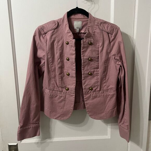 Halogen Pink Military Style Jacket - Picture 1 of 4